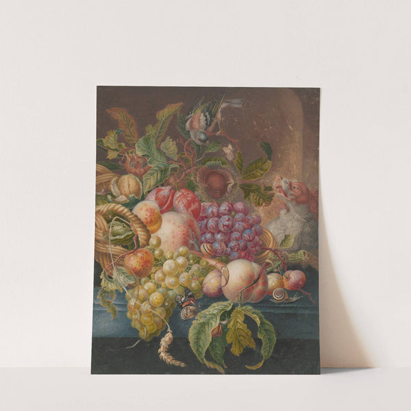 Fruitstilleven by Herman Henstenburgh