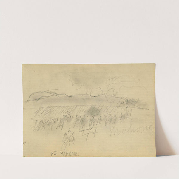 Ft. Mahone by Alfred Rudolph Waud