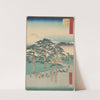 Fujisawa (1855) by Andō Hiroshige