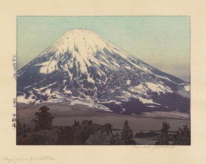 Fujiyama from Gotemba (1929)