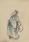 Fukurokuju, the god of wisdom, wealth, long life, and happiness, one of the seven lucky gods