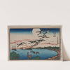 Full Moon over Takanawa, from the series Famous Places in the Eastern Capital (c. 1831) by Andō Hiroshige