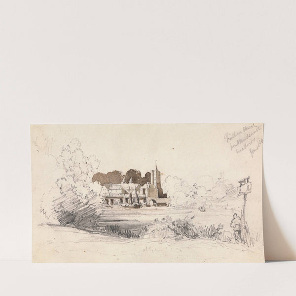 Fullham Church (1804) by James Stark