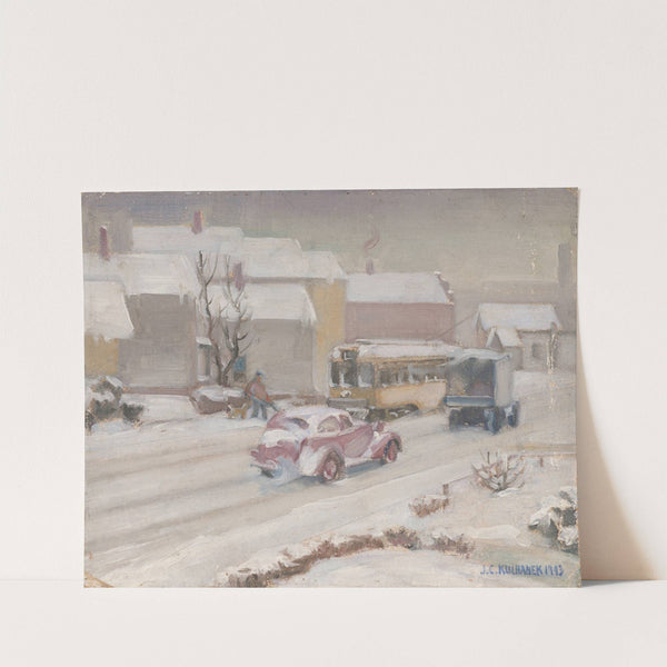 Fulton Road, Cleveland, Ohio (1943) by James C. Kulhanek