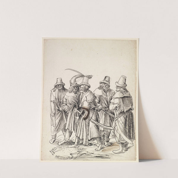 Fünf Stradioten (1513-14) by Niklaus Manuel