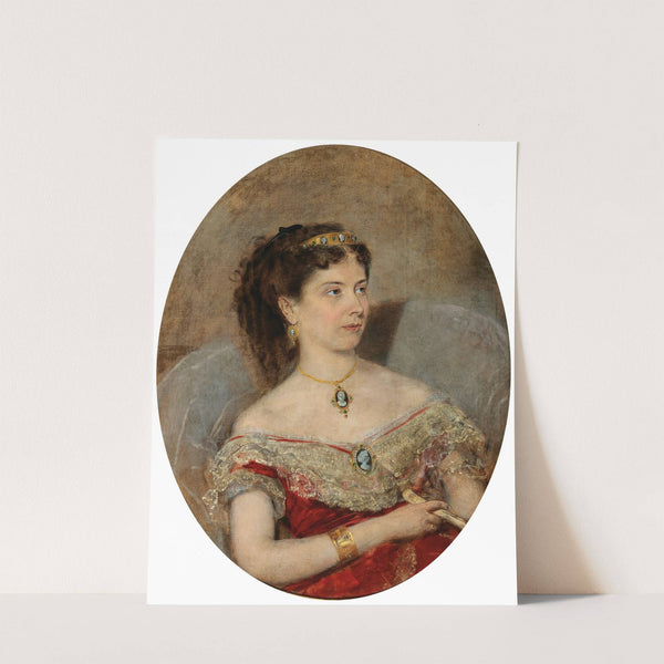Fürstin Maria von Stackelberg by Anton Romako