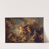 Fury Of Roland (1737) by Charles-Antoine Coypel