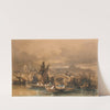 Galata bridge, Constantinople by Amadeo Preziosi