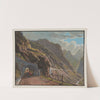 Galerie al Rio di Peder, au dessous de l&#8217;Auberge de Spondalunga, en allant à Bormio by Johann Jakob Meyer