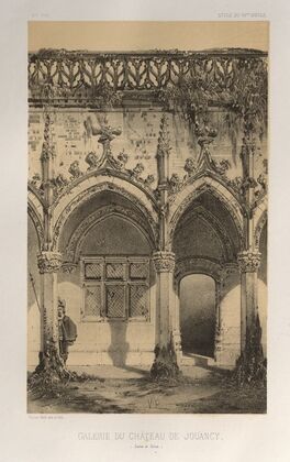 Galerie Du Château De Jouancy (Saone et Loire) (1860)