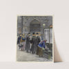 Galizische Flüchtlinge [Stefansplatz] (1914-1915) by Moritz Ledeli