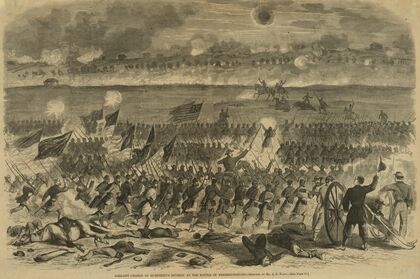Gallant Charge of Humphrey’s Division at the Battle of Fredericksburg