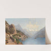 Gandria on Lake Lugano by Robert Schultze