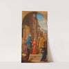 Gang der Hl. Familie zum Tempel (Entwurf für ein Altarbild in der Lichtentaler Pfarrkirche) by Leopold Kupelwieser