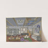 Garage of Funeral Parlor, 1917 by Perkins Harnly
