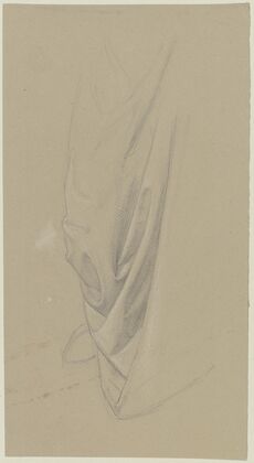 Garbed figure