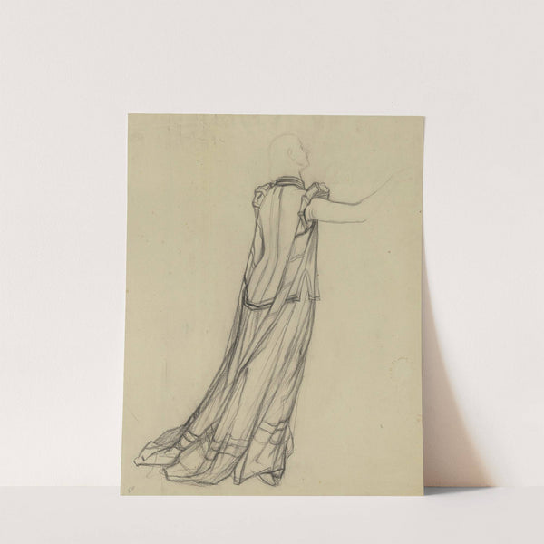Garbed figure to the right by Victor Müller
