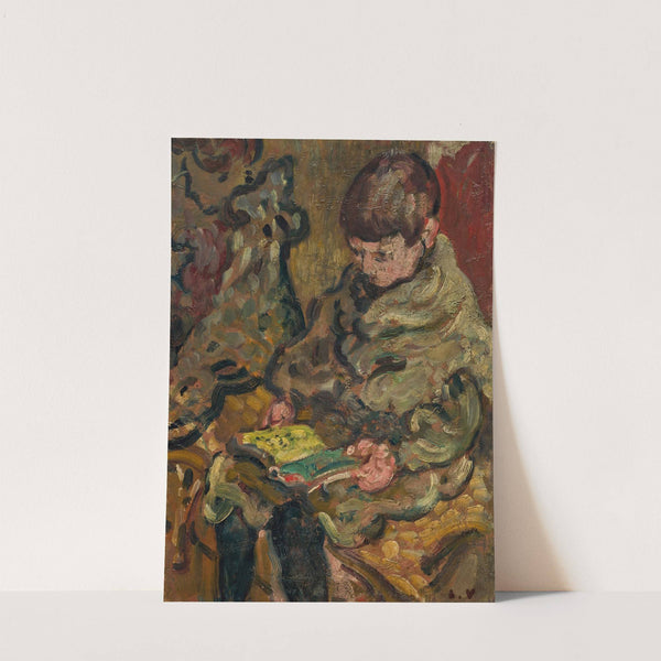Garçon lisant (circa 1900) by Louis Valtat