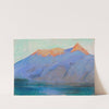 Gardasee mit Blick auf den Monte Baldo by Lesser Ury