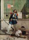 Garde national blessé (épisode de la révolution de 1848)