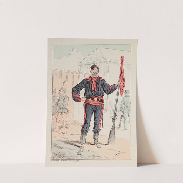 Garde nationale sédentaire. (1871) by Draner