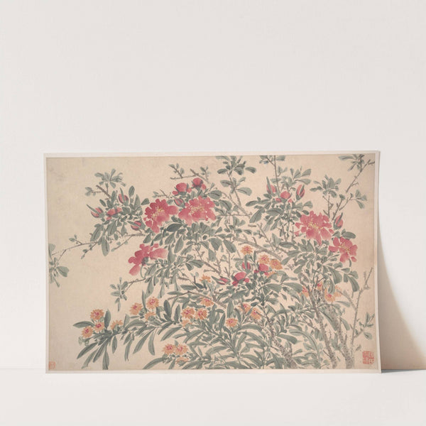 Garden Flowers Pl.04 (1540) by Chen Chun
