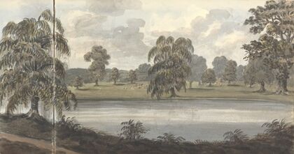 Garden Landscape, August 6, 1827 (1827)