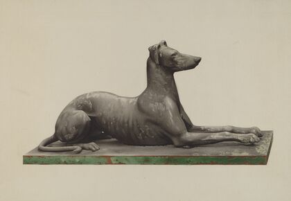 Garden Ornament (Greyhound)