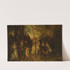 Garden Party by Adolphe Monticelli