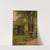 Garden with a Table by Eduard Majsch