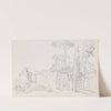 Gardens of an Italian Villa by Joseph-Marie Vien