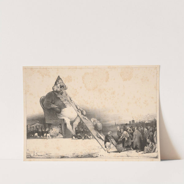 Gargantua (1831) by Honoré Daumier