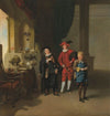 Garrick with Burton and Palmer in ‘The Alchymist’
