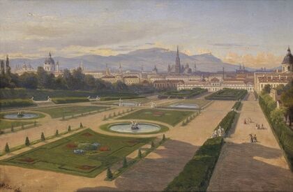Garten des Belvedere