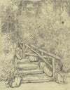 Gartenstudie (für das Porträt der Frau Binding)