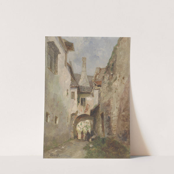 Gasse in der Wachau by Paul Unbereit