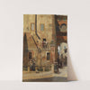 Gasse in Siena by Theodor Josef Ethofer