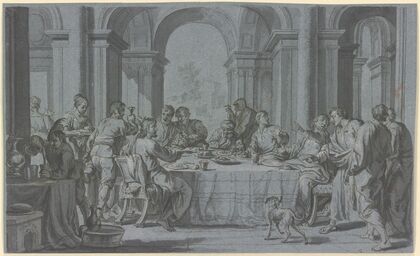 Gastmahl im Haus des Zöllners Matthäus