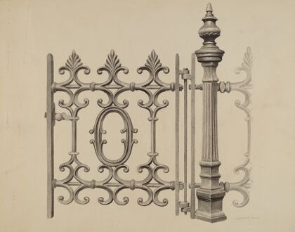 Gate and Gatepost
