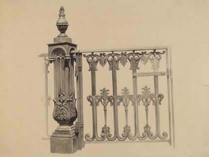 Gate and Gatepost