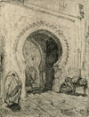 Gate in Tangier.