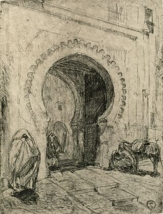 Gate in Tangier.