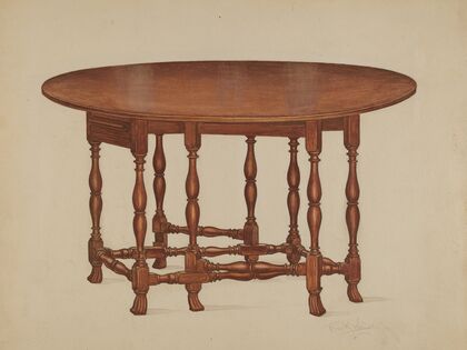 Gate-legged Table
