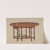 Gate-legged Table by Frank Wenger