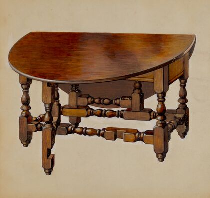 Gate-legged Table