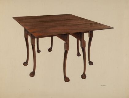 Gatelegged (Table) Ball & Claw Feet