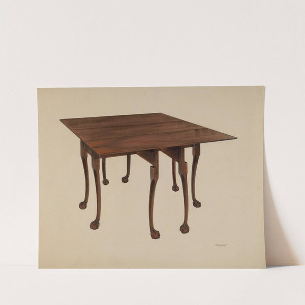 Gatelegged (Table) Ball &amp; Claw Feet by Joseph Sudek