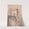 Gateway to a Castle: approached by a bridge by John Henderson
