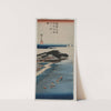 Gathering Shells at Low Tide at Susaki; from the series 100 Views of Famous Places in Edo (1837-38) by Andō Hiroshige