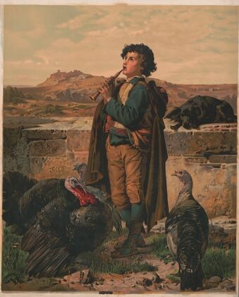 Gathering the flock (1873)